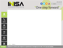 Tablet Screenshot of inisa.com